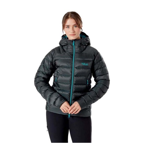 Rab Electron Pro Down Womens Alpine Jacket - Beluga - 8
