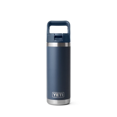 YETI Rambler Insulated Water Bottle with Straw Cap - 18oz/532ml