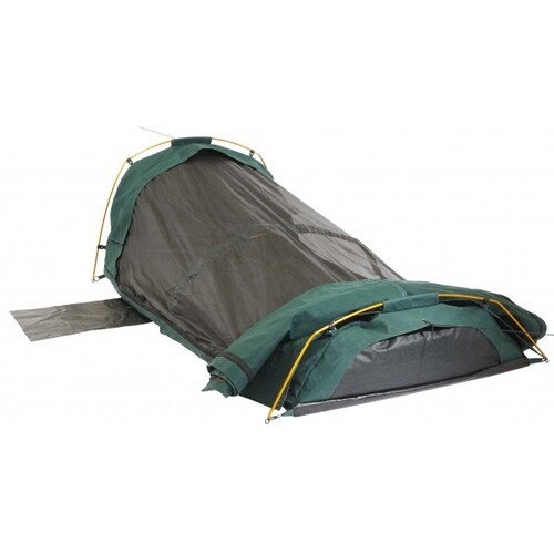 Burke and Wills Redgum Deluxe Dome Swag - XL - Forest Green