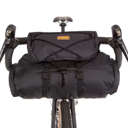 Restrap Bikepacking Bar Bag - Large - Black/Black