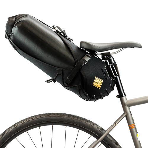 Restrap Bikepacking Saddle Bag - Large - Black/Black
