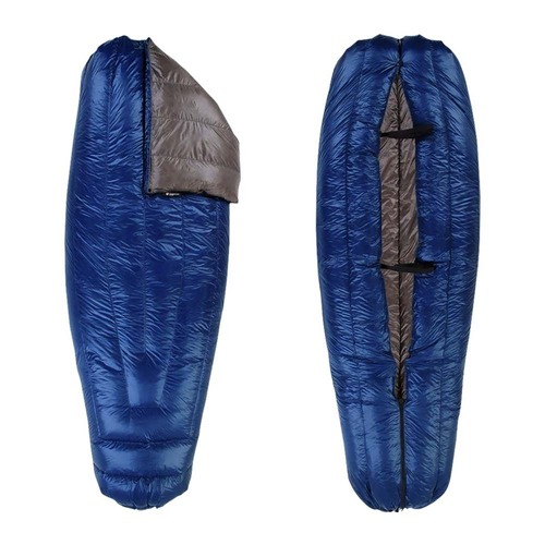 Enlightened Equipment Revelation -1C 850FP Duck Down Hiking Quilt - Navy/Charcoal - Regular/Wide