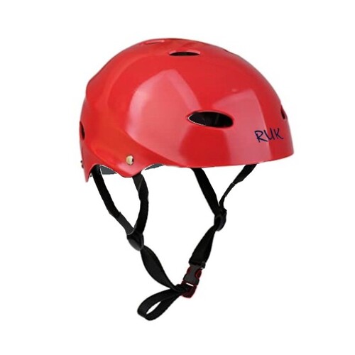 Ruk Sport Rapid Half Cut Kayak Helmet - Red - L