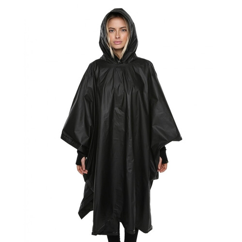 XTM Stash Poncho - Black