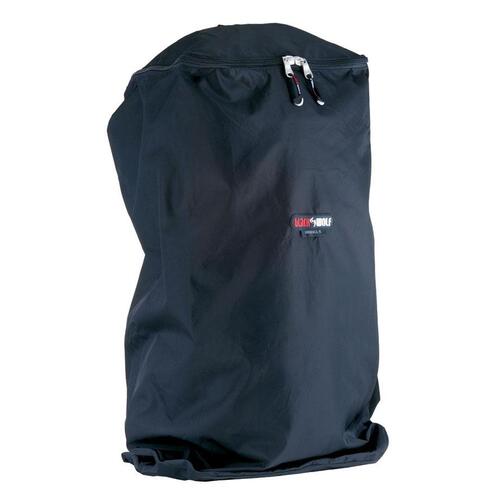 Black Wolf Coverall II Tote Bag - Black 