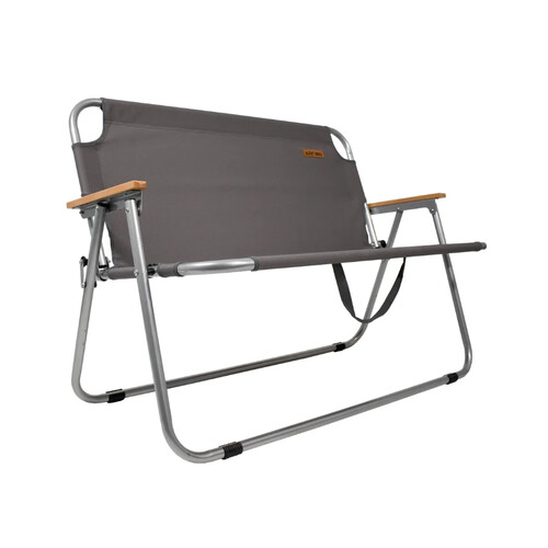 Black Wolf Settlement Double Folding Camping Chair - Tornado