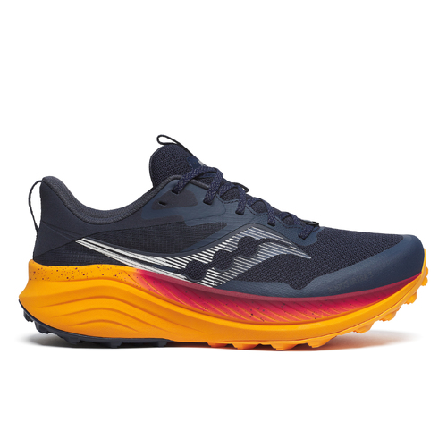 Saucony Xodus Ultra 3 Mens Trail Running Shoes - Navy/Peel - US9