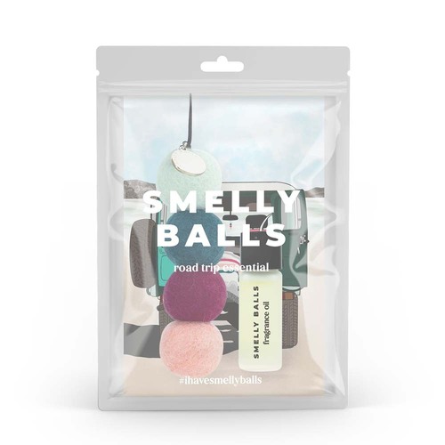 Smelly Balls Reusable Car Freshener - Roadie Set - Honeysuckle