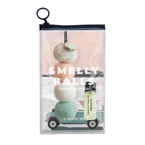 Smelly Balls Reusable Car Freshener - Seapink Set - Sweet Pea