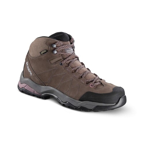 Scarpa Moraine Plus Mid GTX Womens Waterproof Hiking Boots - Charcoal/Plum