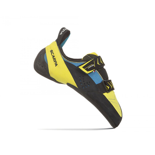 Scarpa Vapor V Mens Climbing Shoes - Ocean/Yellow
