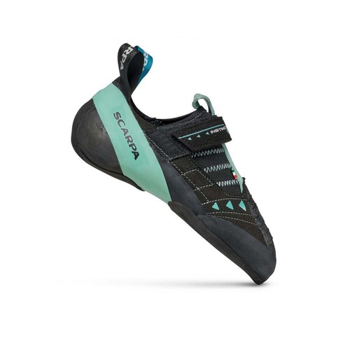 Scarpa Instinct VS Womens Climbing Shoes - Black/Aqua