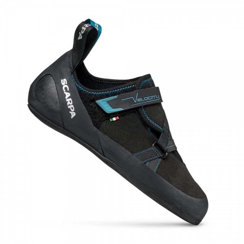 Scarpa Velocity Mens Climbing Shoes - Black/Ottanio
