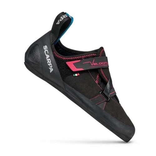 Scarpa Velocity Womens Climbing Shoes - Black/Raspberry