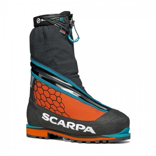 Scarpa Phantom 6000 Mountaineering Boots - Black/Orange