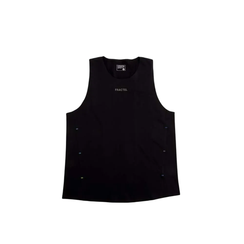 Fractel Velocity Womens Running Singlet - Black - L