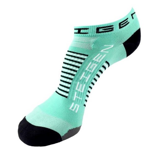 Steigen Unisex Running Socks - Mint Green - OSFA