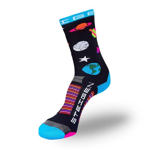 Steigen Solar System Unisex 3/4 Length Running Socks