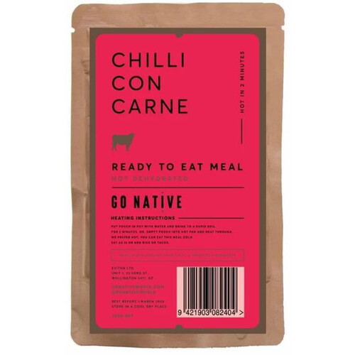 Go Native Chilli Con Carne Ready to Eat Meal - 1 Serve