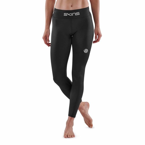 Skins Series-1 Compression 7/8 Womens Tights - Black - L 