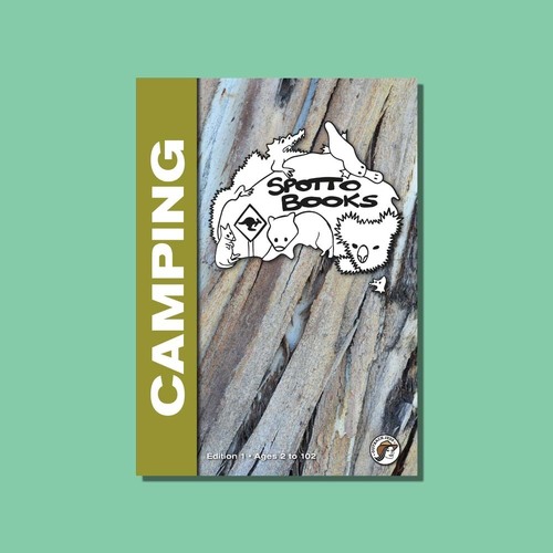 Spotto Kids Adventure Activity Book - Camping