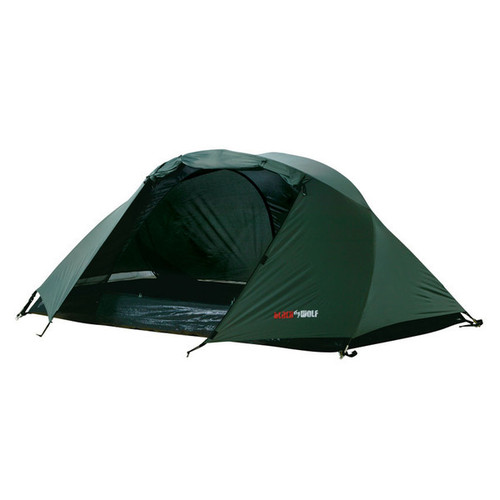 Black Wolf Stealth Mesh 2 Person Hiking Tent - Olive