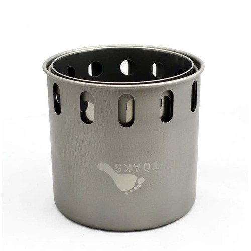 TOAKS Titanium Backpacking Wood Burning Stove