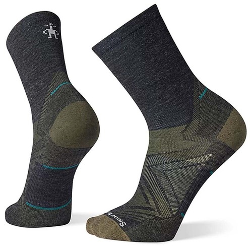 Smartwool Run Zero Cushion Mid Crew Mens Socks