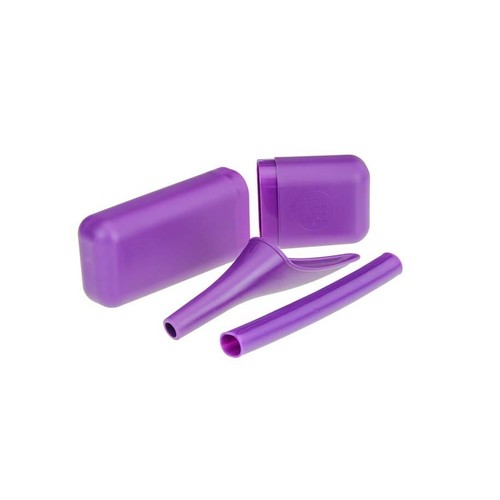 Shewee Extreme Female Urination Device w/ Case & Xtube - Purple