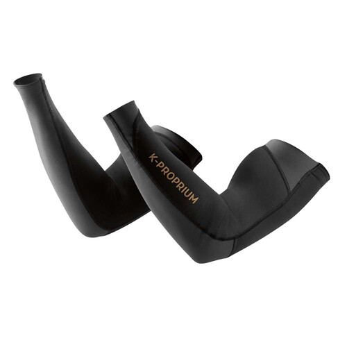 SKINS Essentials Unisex Compression Arm Sleeves - Black/Charcoal