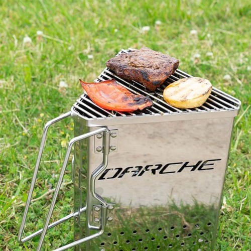 Darche Bbq Charcoal Starter Grill - Stainless