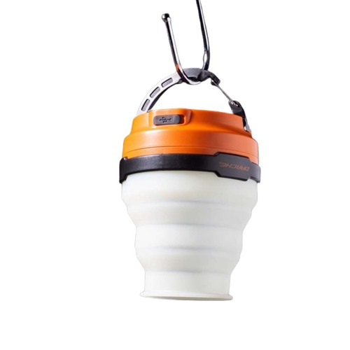Darche RTT Compact Solar Light - Black/Orange/White