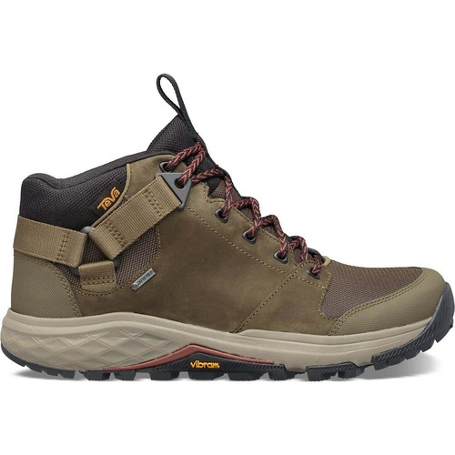 Teva Grandview GTX Mens Waterproof Hiking Boots - Dark Olive