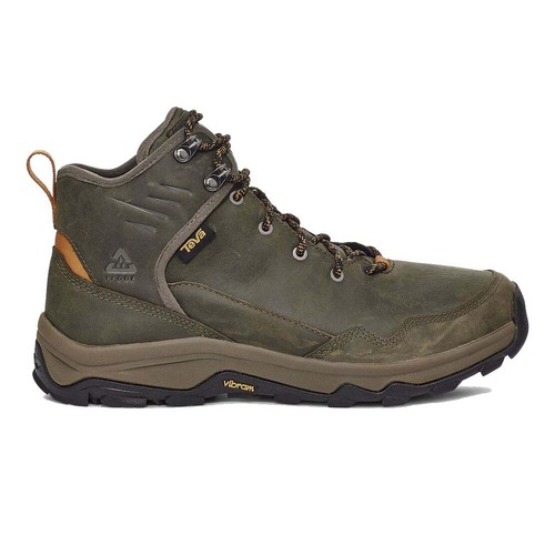 Teva Riva Mid RP Mens Waterproof Hiking Boots - Dark Olive - US10.5