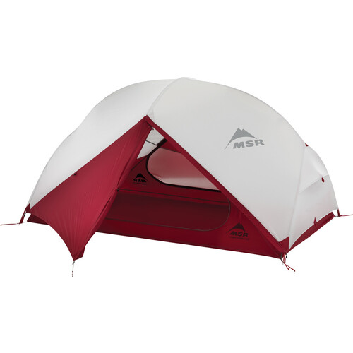 MSR Hubba Hubba NX 2-Person Backpacking Tent - Cream/Red
