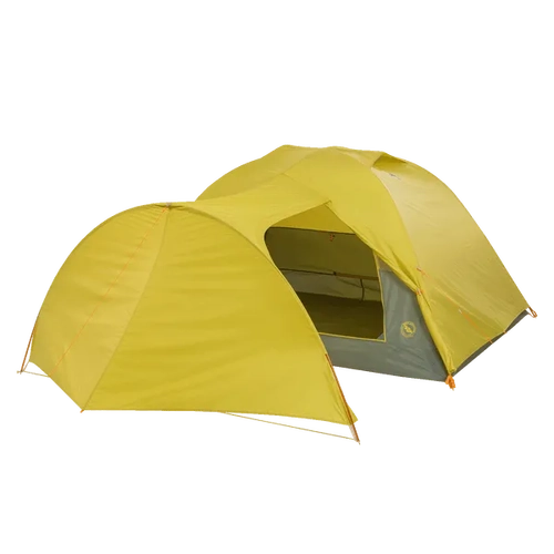 Big Agnes Blacktail 3 Hotel 3-Season 3-Person Hiking Tent - Warm Olive/Chinois Green