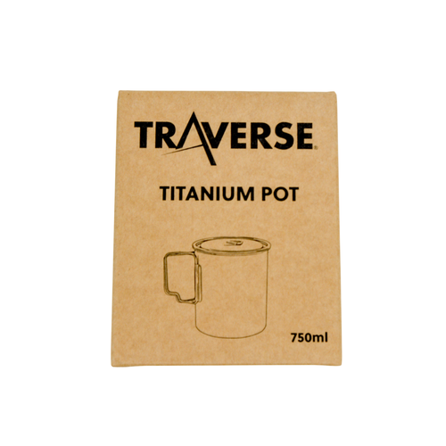 Traverse Titanium Cooking Pot - 750ml
