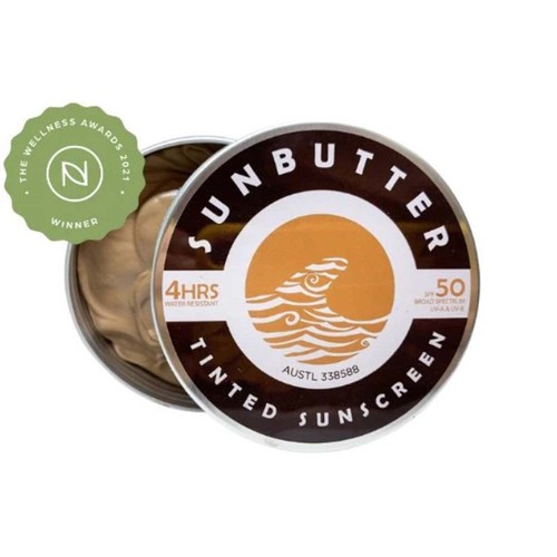 SunButter Tinted SPF50 Reef Safe Face Sunscreen - 100g