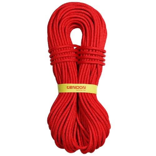 Tendon Master Pro 9.2mm Complete Shield Climbing Rope - 60m - Red