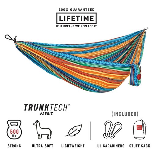 Grand Trunk Tech Double Hammock - Cabo Print