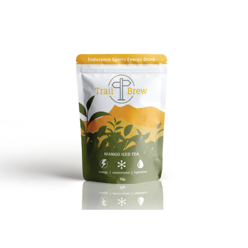 Trail Brew Endurance Sports Energy Drink - 1KG - Mango Iced Tea