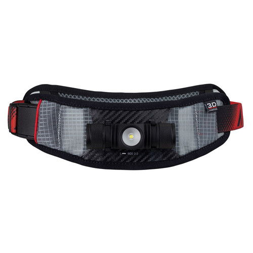 Ultraspire Lumen 600 3.0 Waist Light - Black/Red Waist Light 