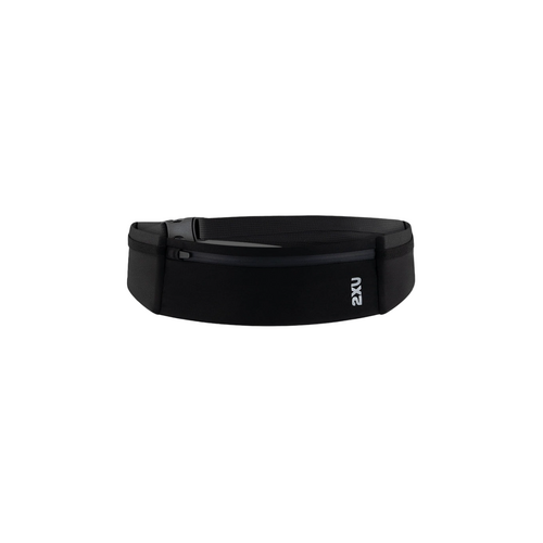 2XU Unisex Running Belt - Black/Black