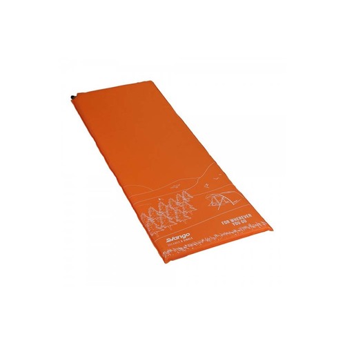 Vango Dreamer 5 Single Self-Inflating Sleeping Mat - Citrus Orange