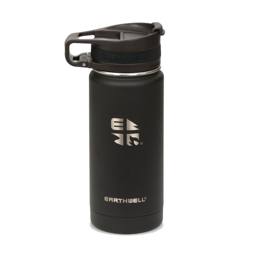 Earthwell Roaster Vacuum Bottle 16oz/470ml - Loop Cap