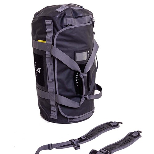 Volare Waterproof Team 90L Sports Duffel Bag - Black