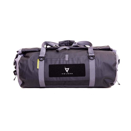 Volare Waterproof 60L Adventure Duffel Bag - Black