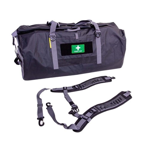Volare Waterproof 90L Adventure Duffel Bag - Black
