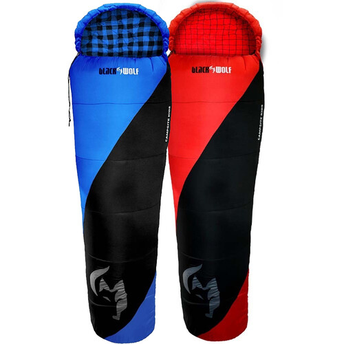 Black Wolf Campsite 0 Kids Series Sleeping Bag