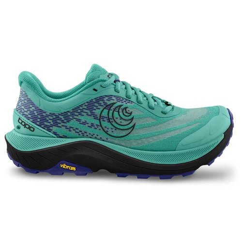 Topo Ultraventure 4 Womens Trail Running Shoes - Aqua/Black